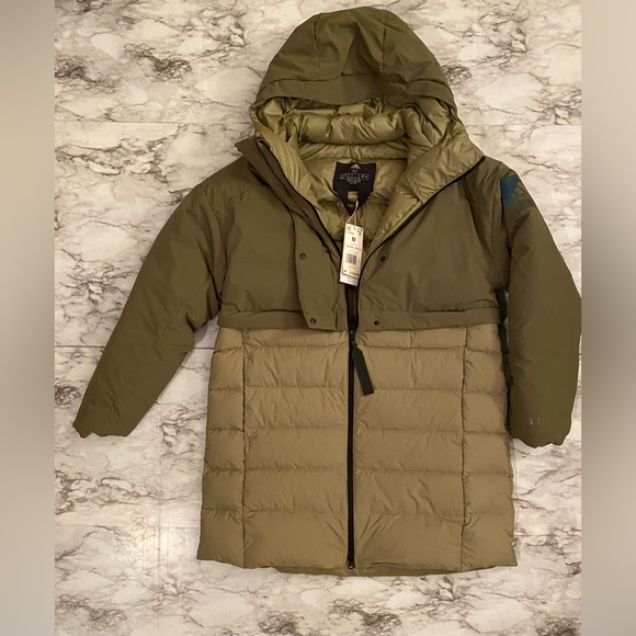 NWT Women’s Adidas MYSHELTER COLD.RDY Parka Green - Picture 11 of 14